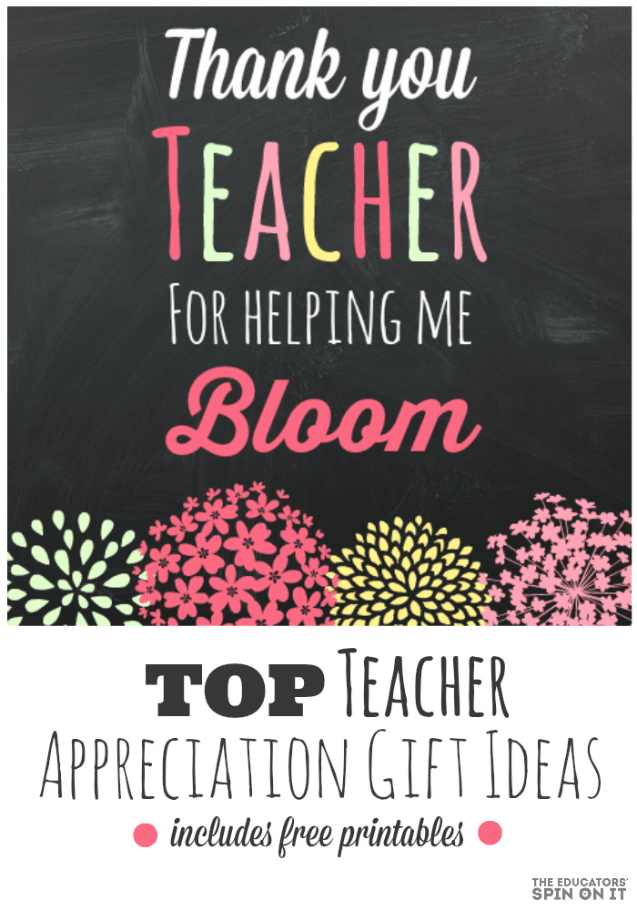 Teacher Gift Idea And Printable The Educators Spin On It Teacher Gift Idea And Printable The Educators Spin On It