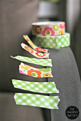 Pumpkin Fun with Washi Tape for Preschoolers & Tots - The Educators ...