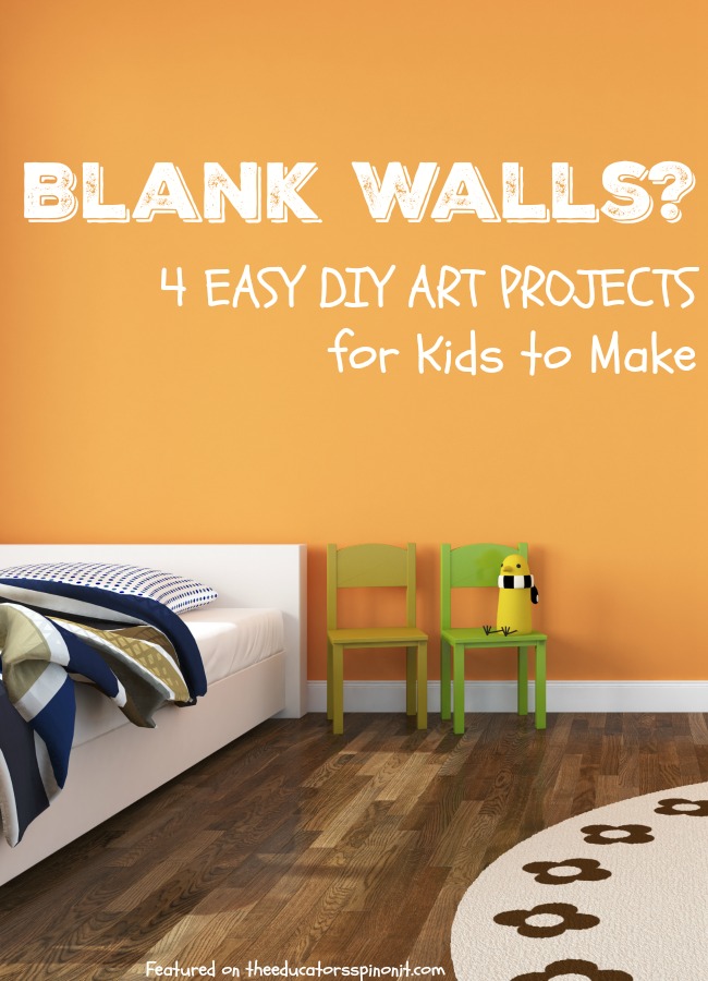 Make Your Own Canvas With Kids - Playtivities