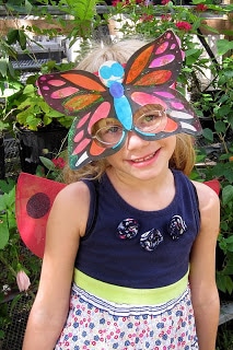 Butterfly Mask Art Project for Kids