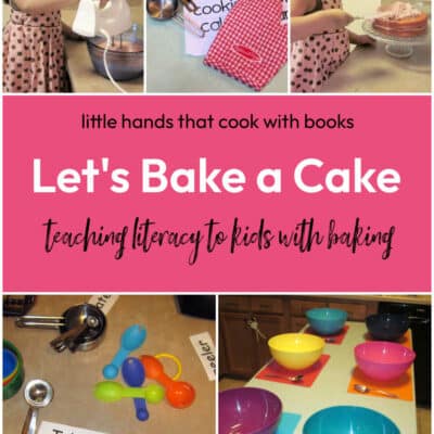 Let’s Bake a Cake! A Little Hands that Cook with Books Lesson