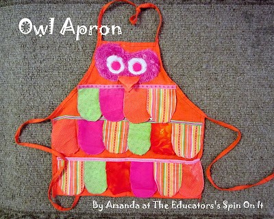 How to make an owl apron