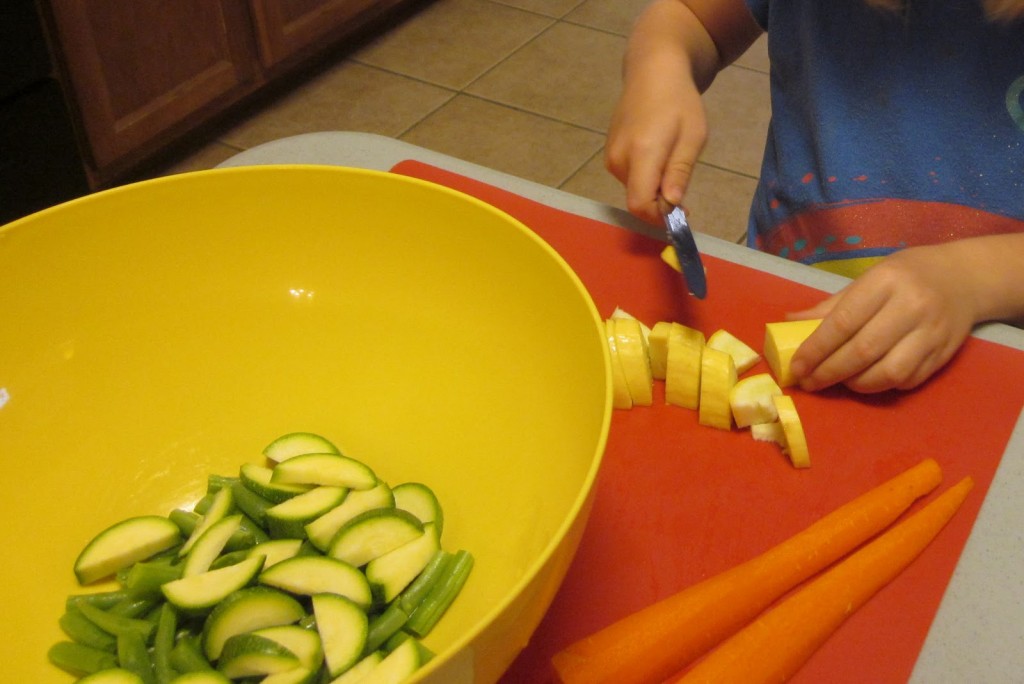Making Alphabet Soup with Kids 