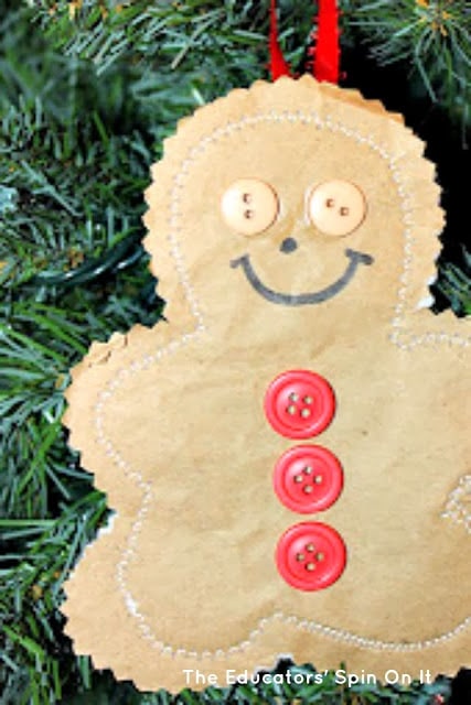 DIY Christmas Ornament Kits, Gingerbread Man & Snowman – One Man