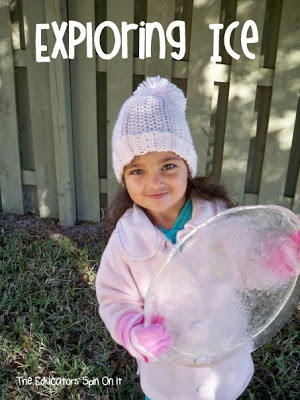 Exploring Ice with Kids from the Educators' Spin On It 