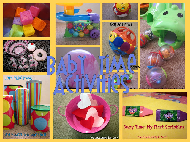 Activity Ideas for Babies and Toddlers 