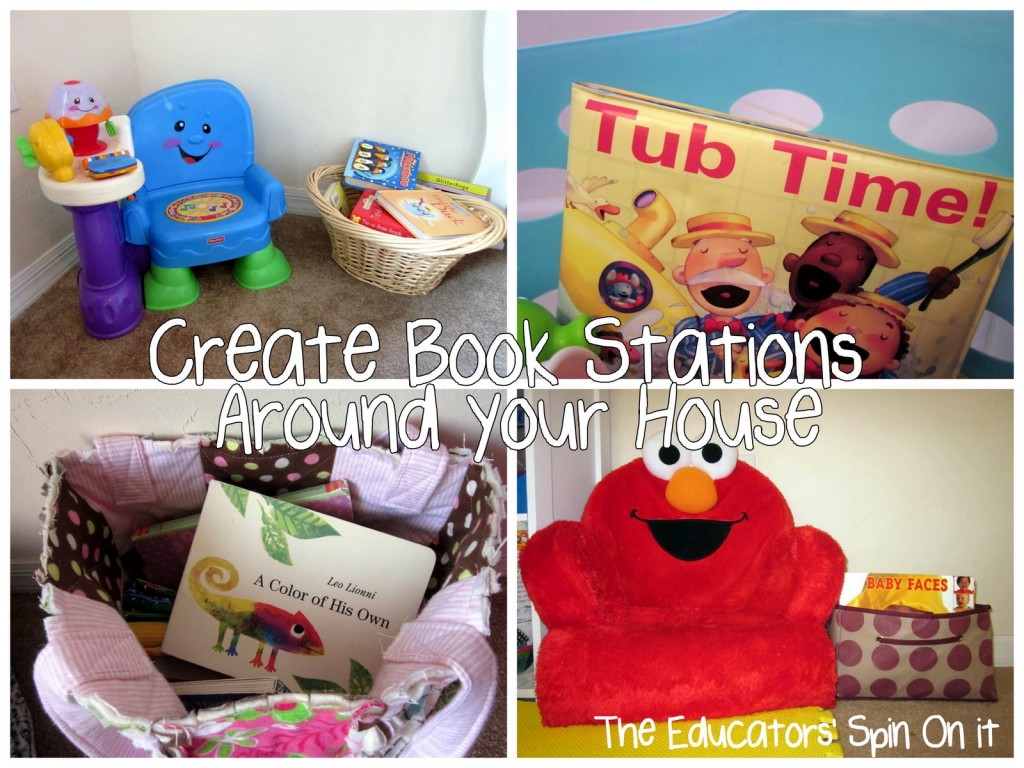 Book Station Ideas for Babies and Toddlers 