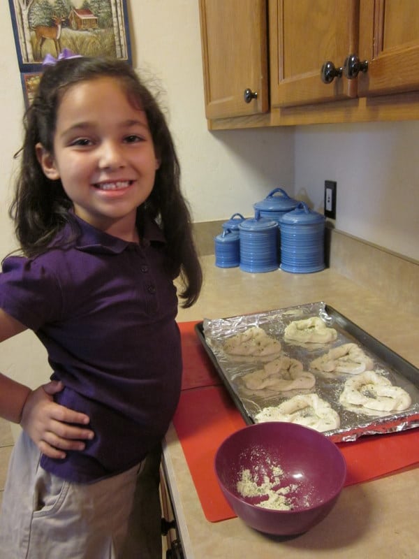 Kids Recipes for Making Heart Shaped Breadsticks for Valentine's Day