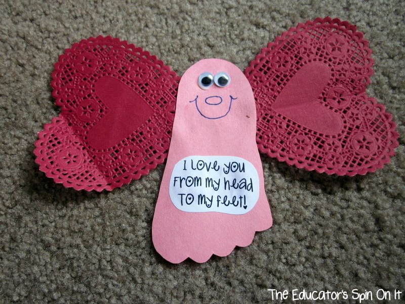 valentine crafts for 1 year olds