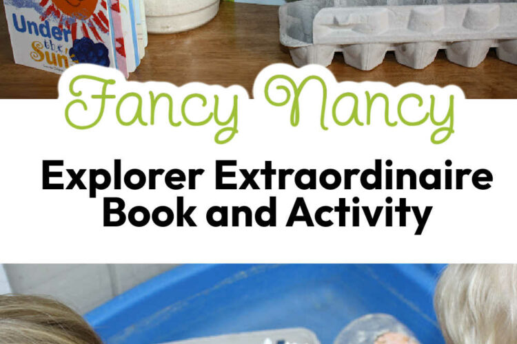 Fancy Nancy Explorer Extraordinaire Book and Activity!