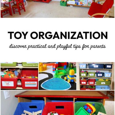 Toy Organization at Our House