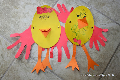 Easter Crafts and Activities for Toddlers from The Educators' Spin On It