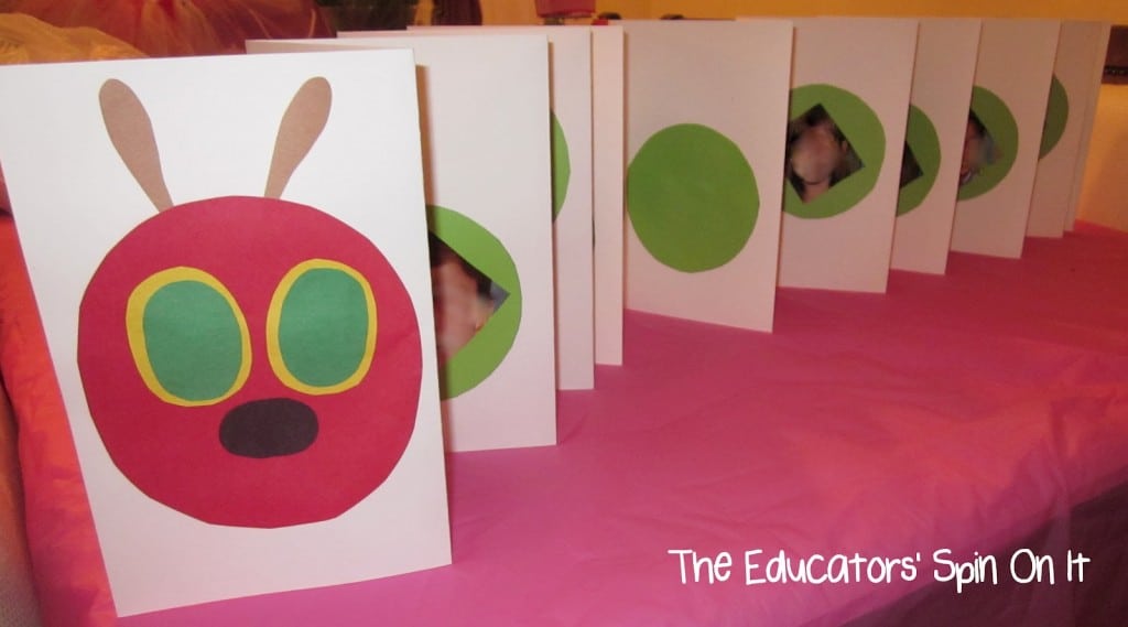 Very Hungry Caterpillar Accordian Book Idea for Teacher Appreciation Week
