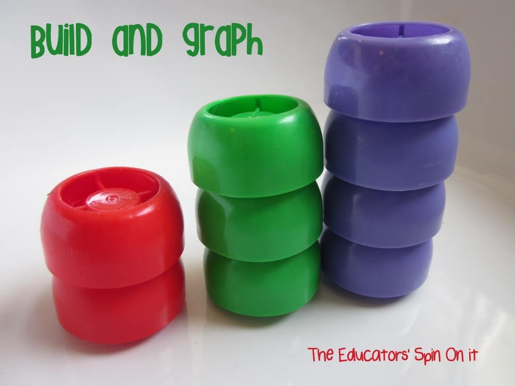 Graphing with lids! 8 Activities for Kids with Lids! 