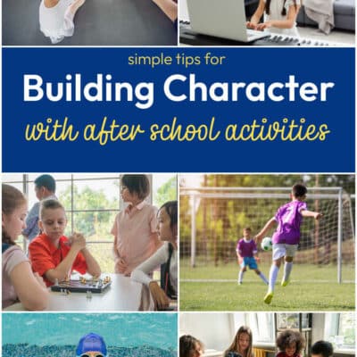 Building Character with Afterschool Activities