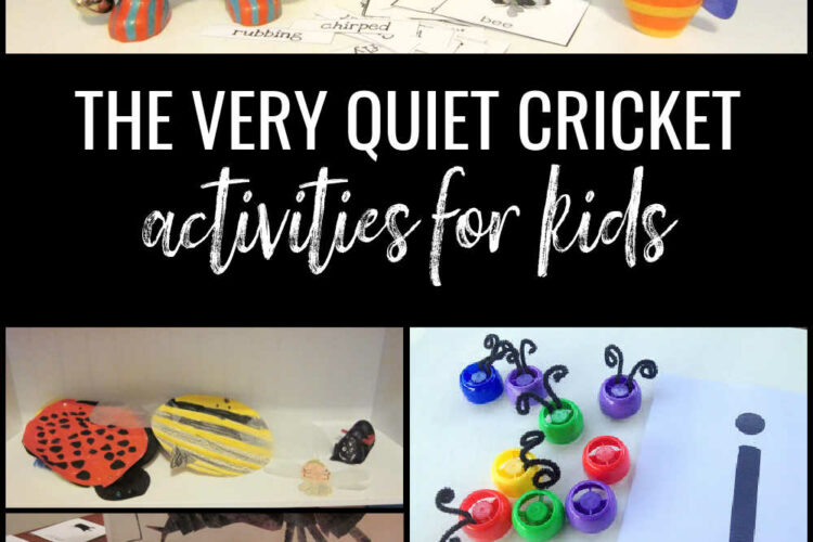 The Very Quiet Cricket Activities for Kids