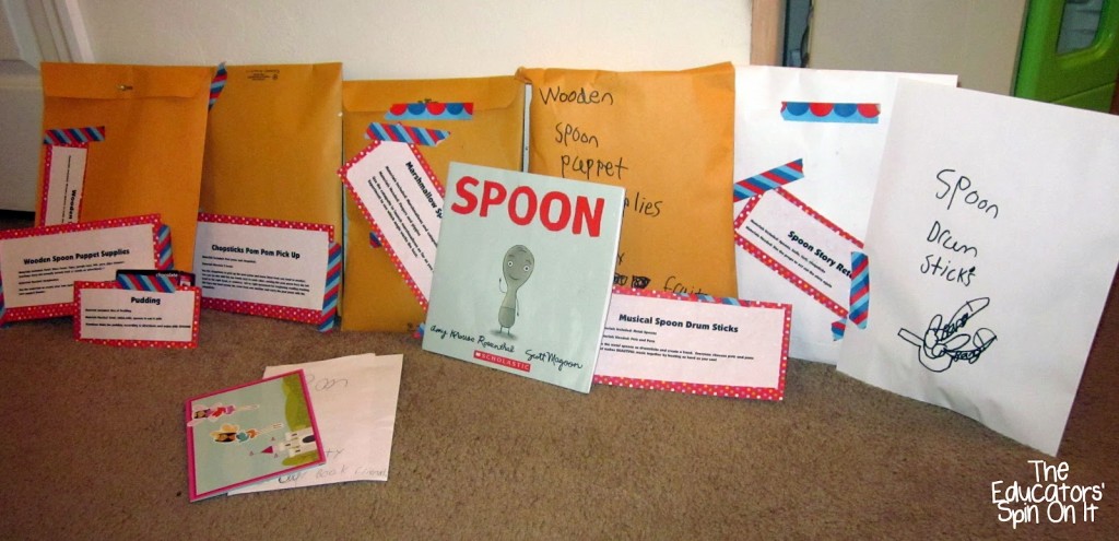 Spoon by Amy Krouse Rosenthal Book Activity Exchange for Love Books 