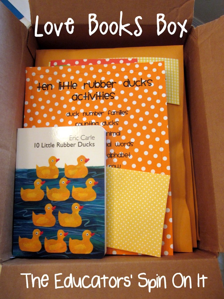 Love Books Box for Summer book Exchange for Kids 
