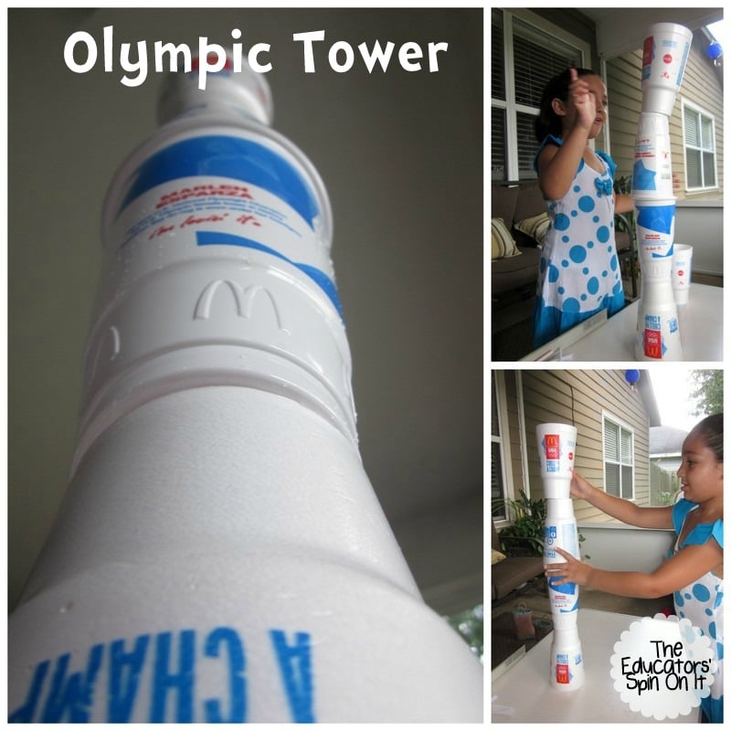 Olympic Activities for Kids with Cups