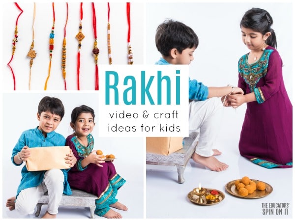 brother and sister celebrating Rakhi