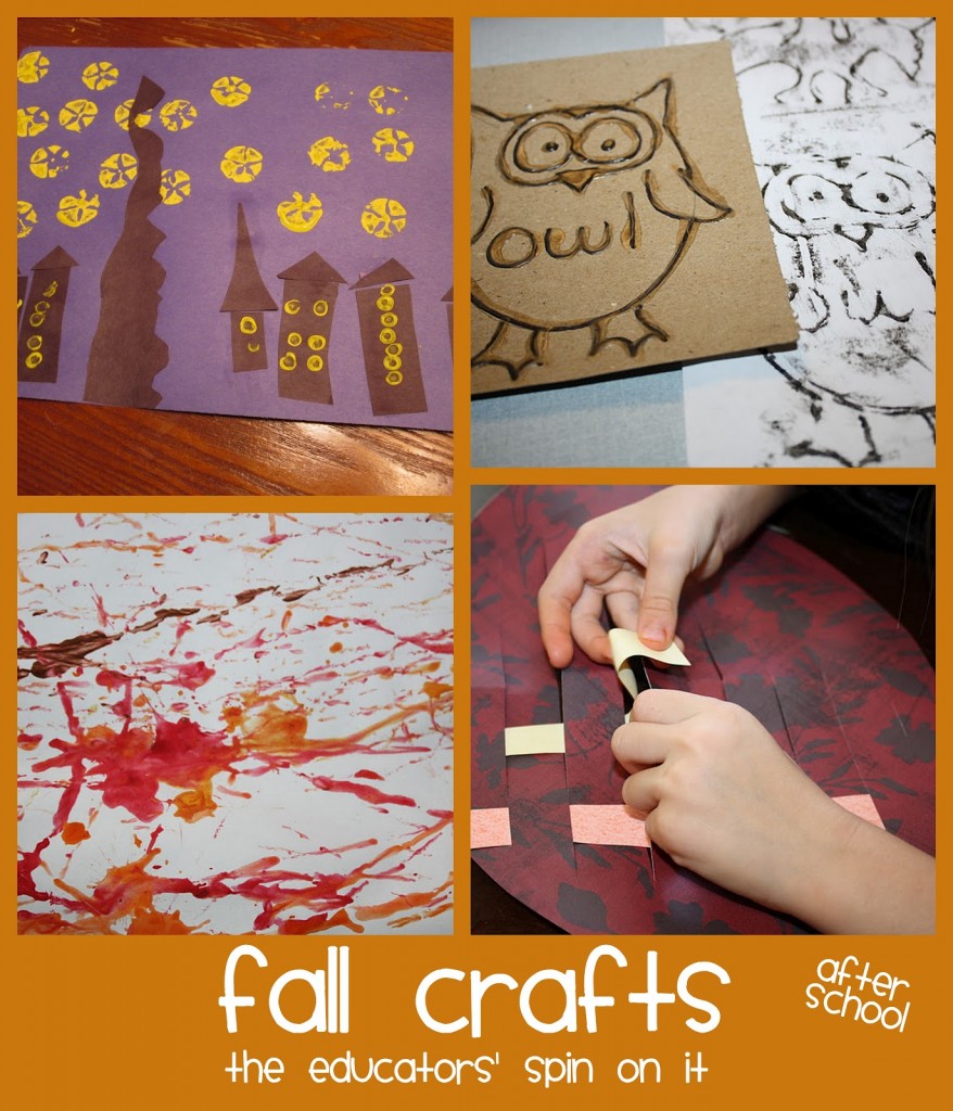 fall crafts for after school