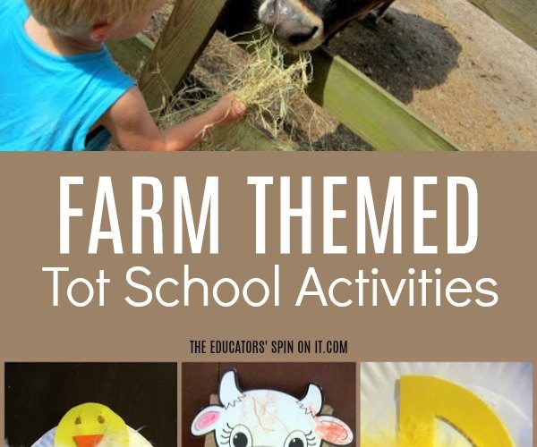 Farm Themed Tot School Activities