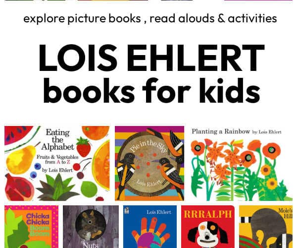 Lois Ehlert Books and Activities for Author Study with the Virtual Book Club for Kids
