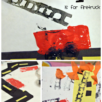 Fire Safety Week Art Project