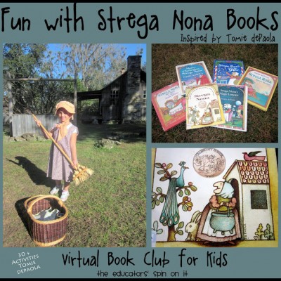 Let’s have Fun with Strega Nona Books by Tomie dePaula