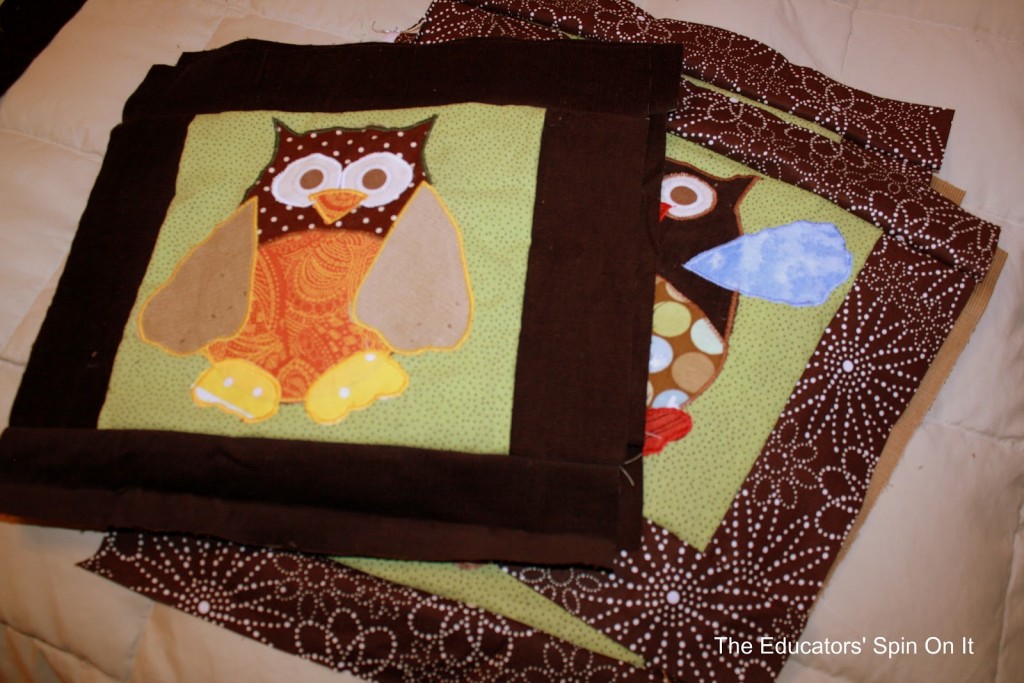 Design Patterns for Owl Quilt 