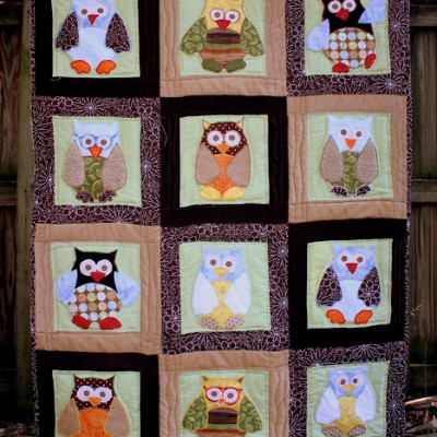 Tips for Sewing An Owl Quilt for Baby To Be