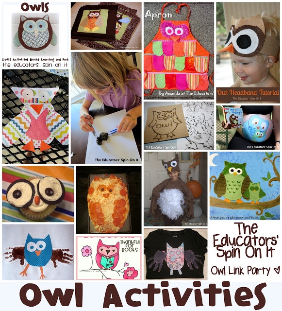 Owl Crafts and Activities for Kids

