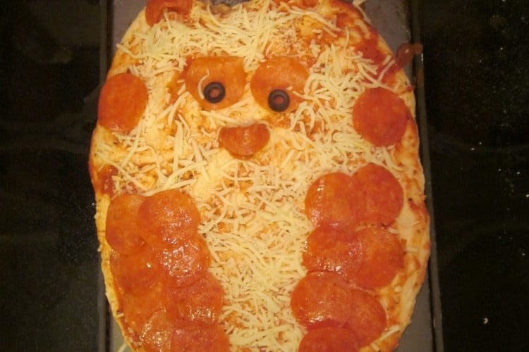 Owl Shaped Pizza Recipe for Kids to Bake