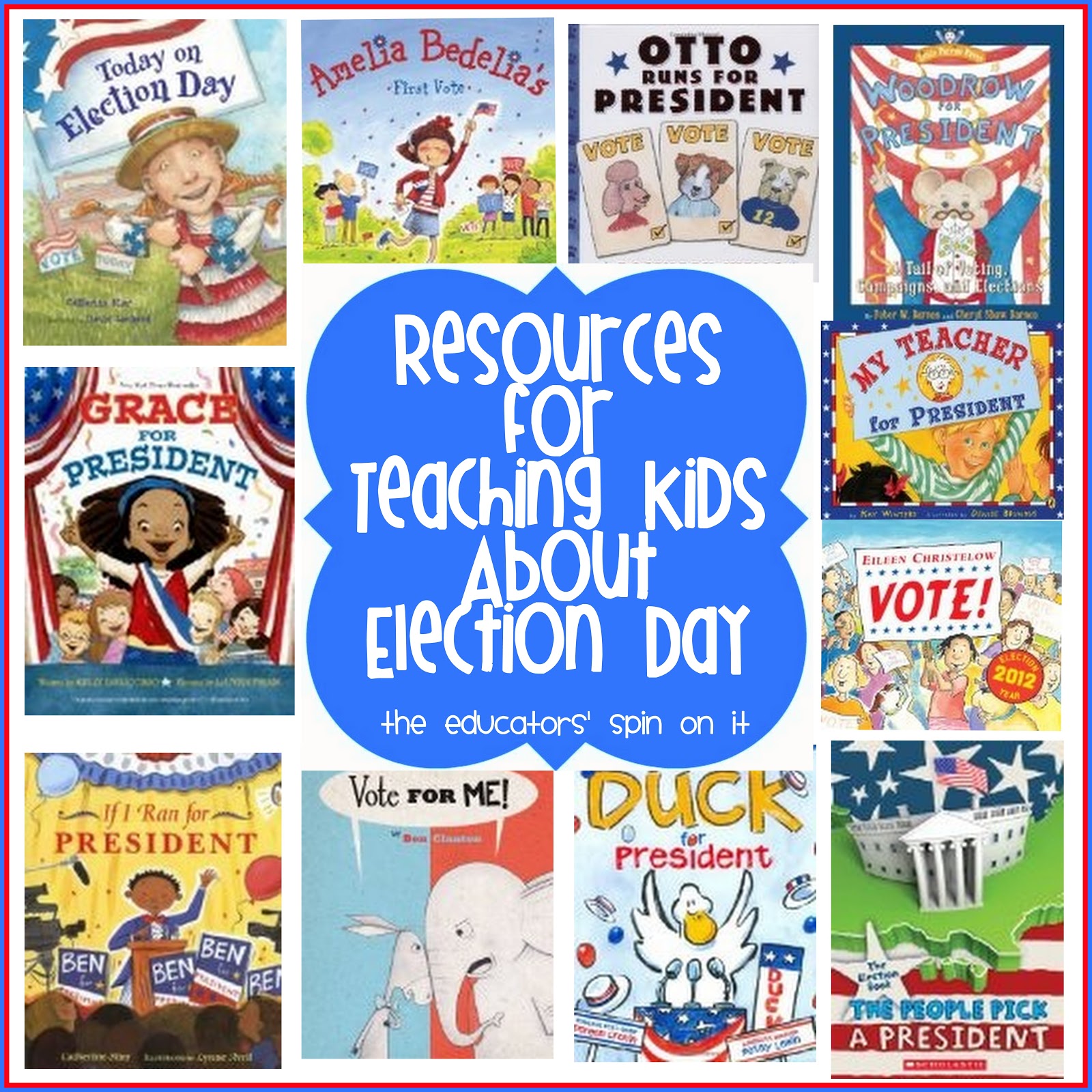 GO VOTE! Resources for Teaching Kids About Election Day