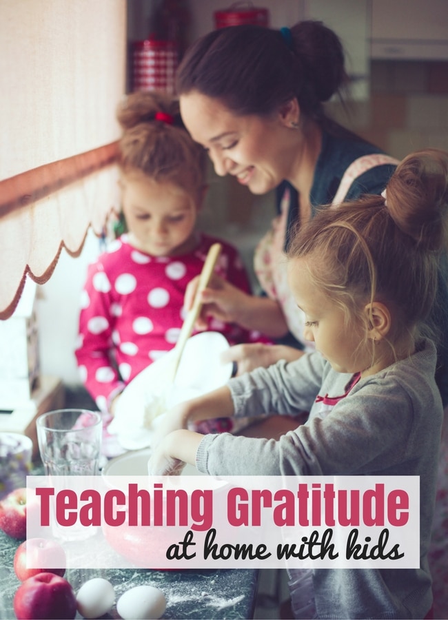 Teaching Gratitude at Home with Kids