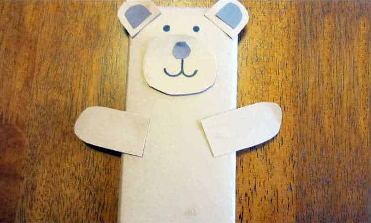 Bear Chocolate Bar Wrapper for Kids