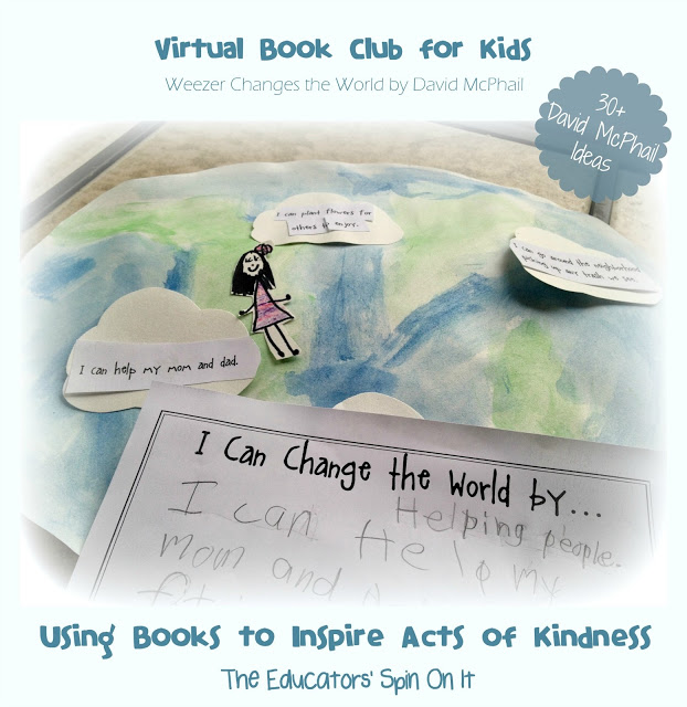 Using Books to Inspired Acts of Kindness featured Weezer Changes the World by David McPhail