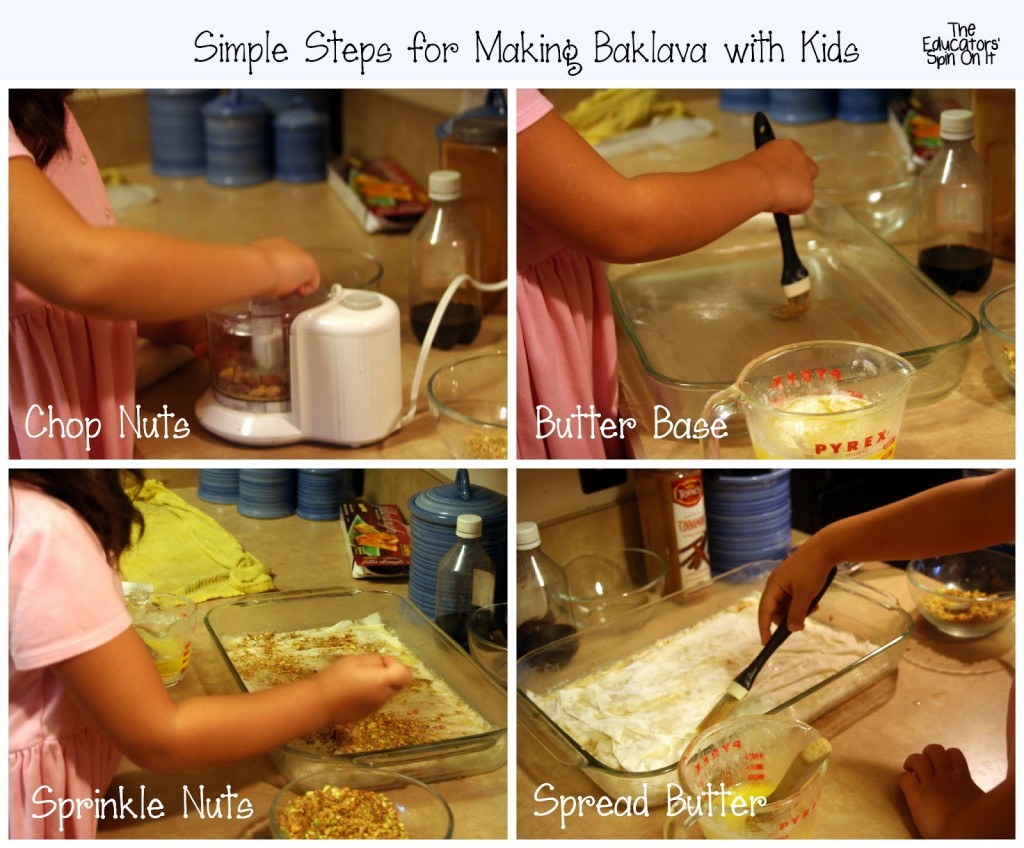 Steps for Making Baklava with Kids 