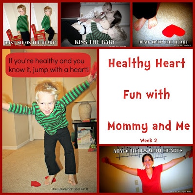 Indoor Activities for Heart Healthy fun with Kids from The Educators' Spin On It 