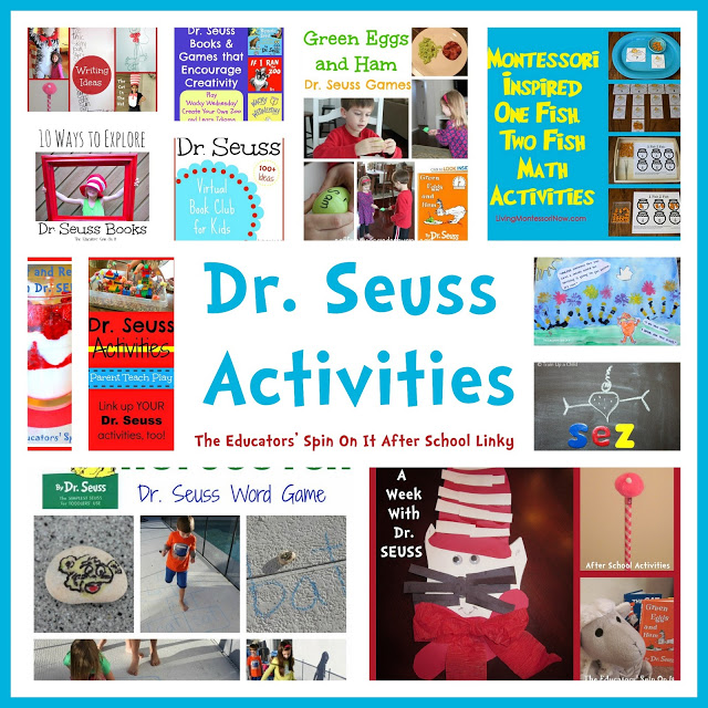 Dr. Seuss Activities for Read Across America - The Educators' Spin On It