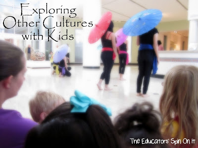 Tips for Exploring World Cultures with Kids from The Educators' Spin On It