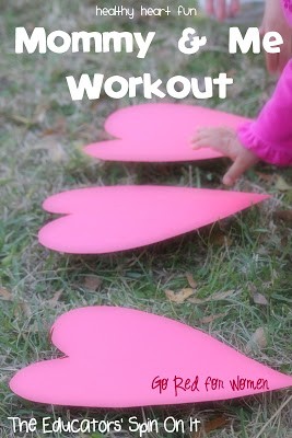 Mommy and Me Workout {Healthy Heart Fun:Week 3}