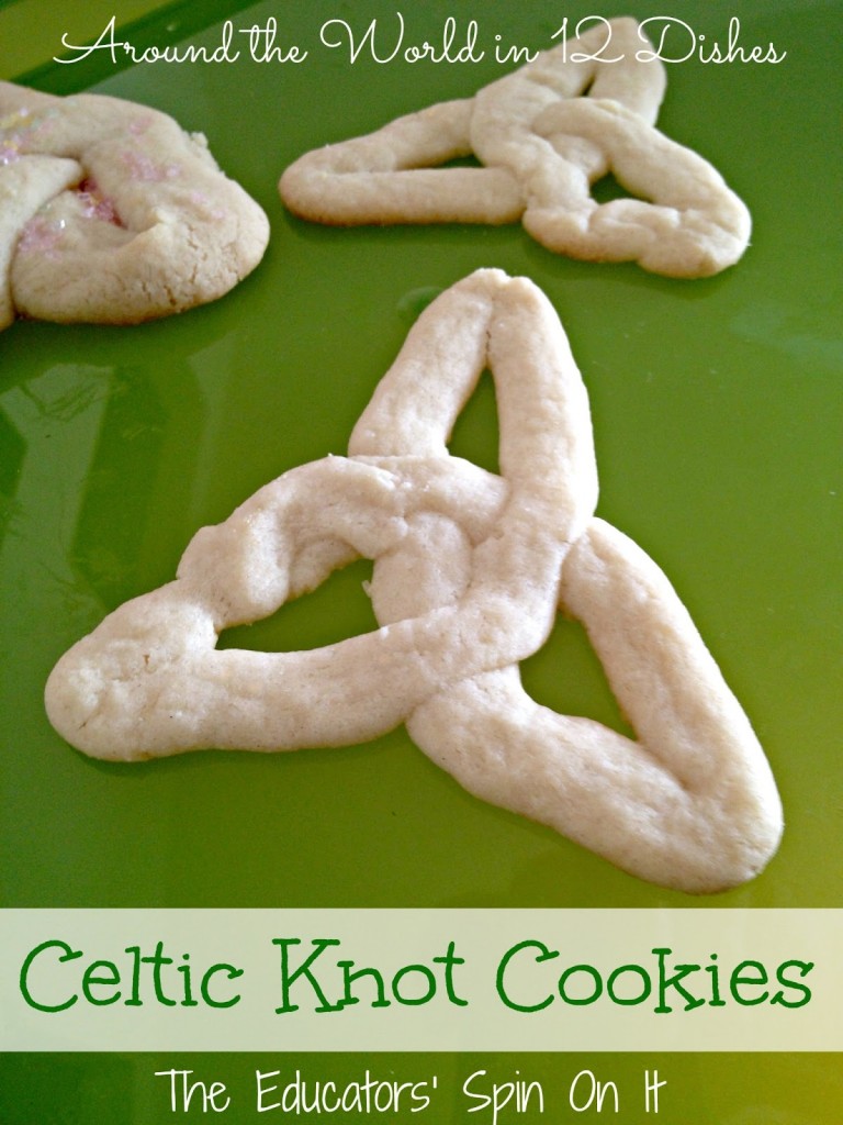 Celtic Knot Cookie Recipes to make with kids