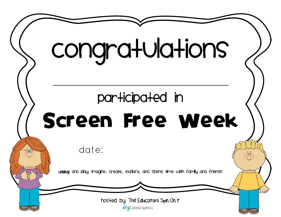 Screen-Free Week in the Classroom - Screen-Free Week