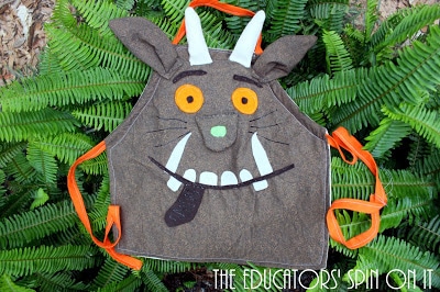 DIY Gruffalo Apron for Kids