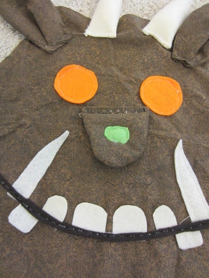 Gruffalo Apron Tutorial 