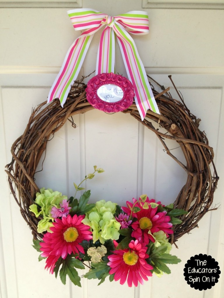 Teacher Appreciation Wreath