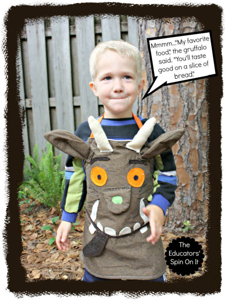 Gruffalo Apron for Pretend Play 