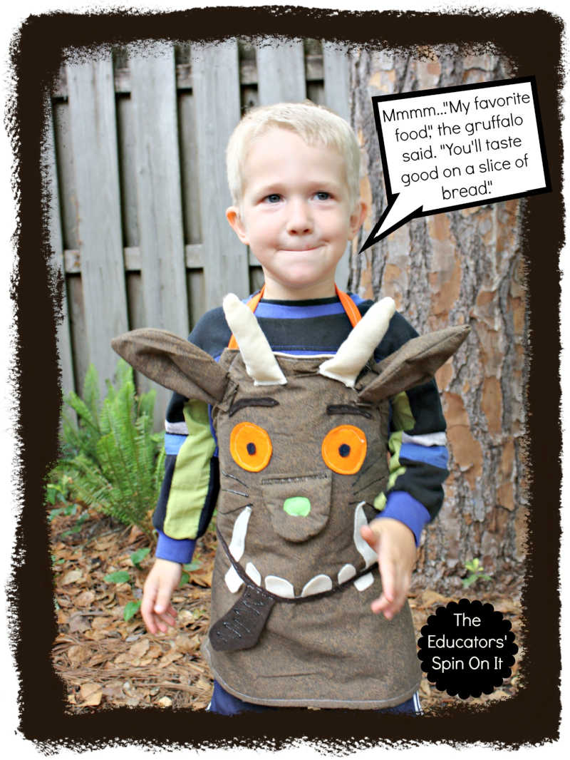 Gruffalo costume 2025 for kids