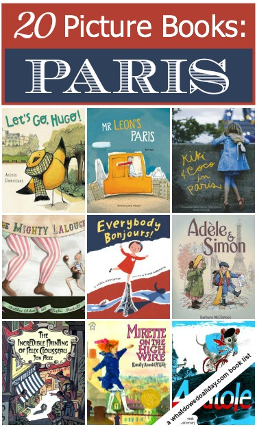 Picture books to introduce kids to Paris